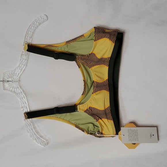 Fe Noel x Target Women's Mirco Waves Print Bralette Bikini Top - Picture 13 of 15